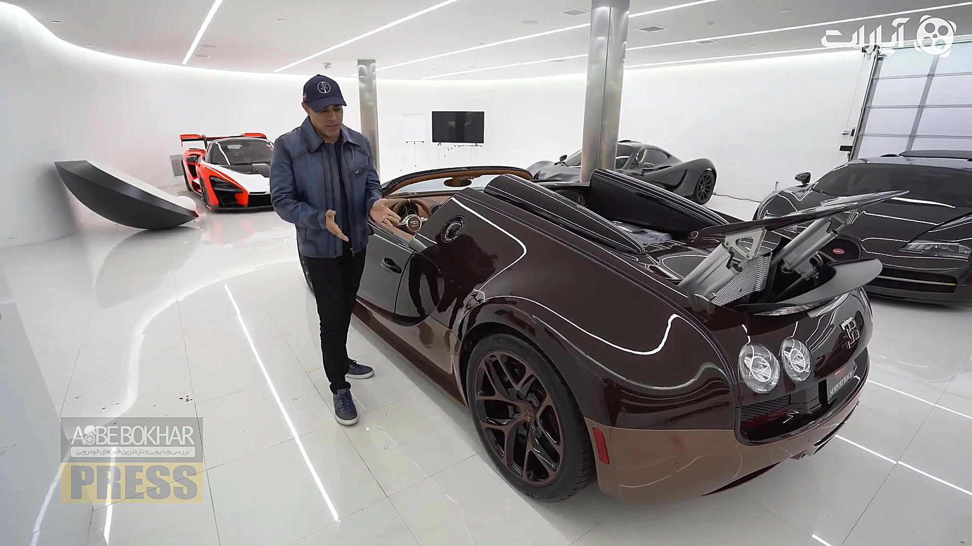 صاحب ایرانی بوگاتی ویرون از هز...