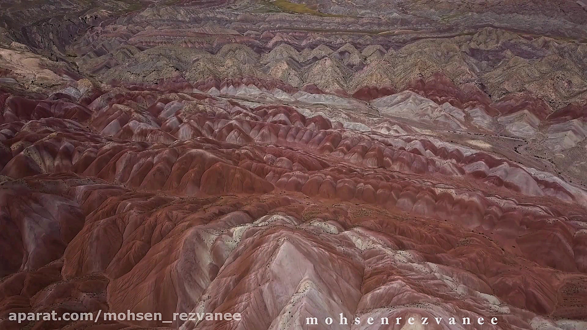 کوه های رنگی آلاداغ لار ، در م...