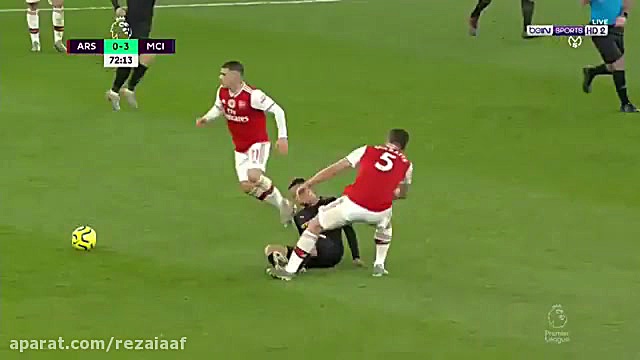 خلاصه ی بازی جذاب آرسنال و منچ...