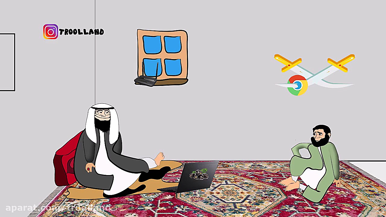 داستانهای ترول شیخ و مریدان خش...