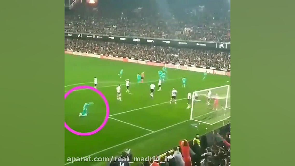 واکنش فدریکو والورده به گل رئا...