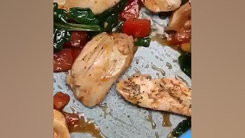 یک غذای عالی با مواد سالم