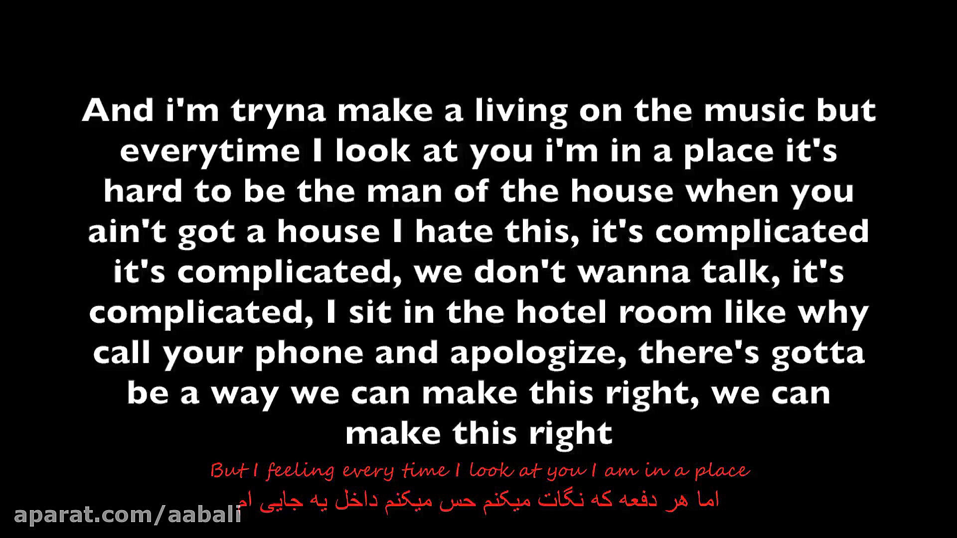 لیریک ویدیو wait از nf با زیرن...