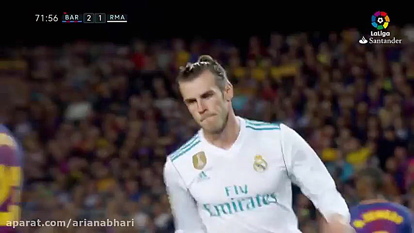 سوپر گل گرت بیل در ال کلاسیکو