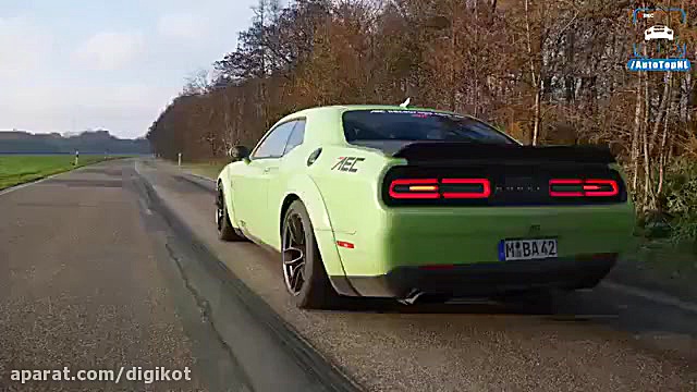 شتاب باورنکردنی دوج چلنجر هلکت...