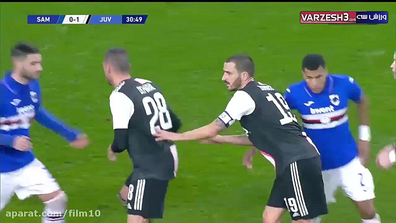 خلاصه بازی سمپدوریا  یوونتوس ا...