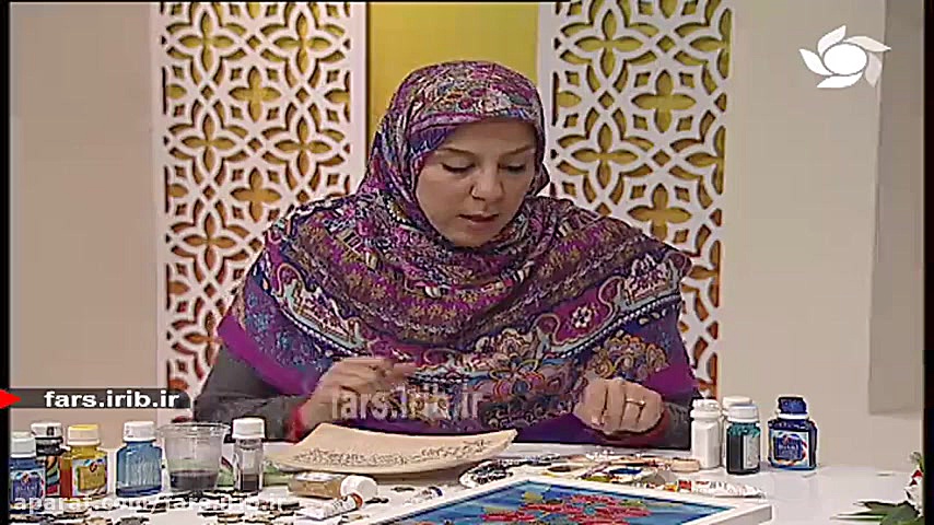 آموزش &quot; ویترای روی بشقاب...