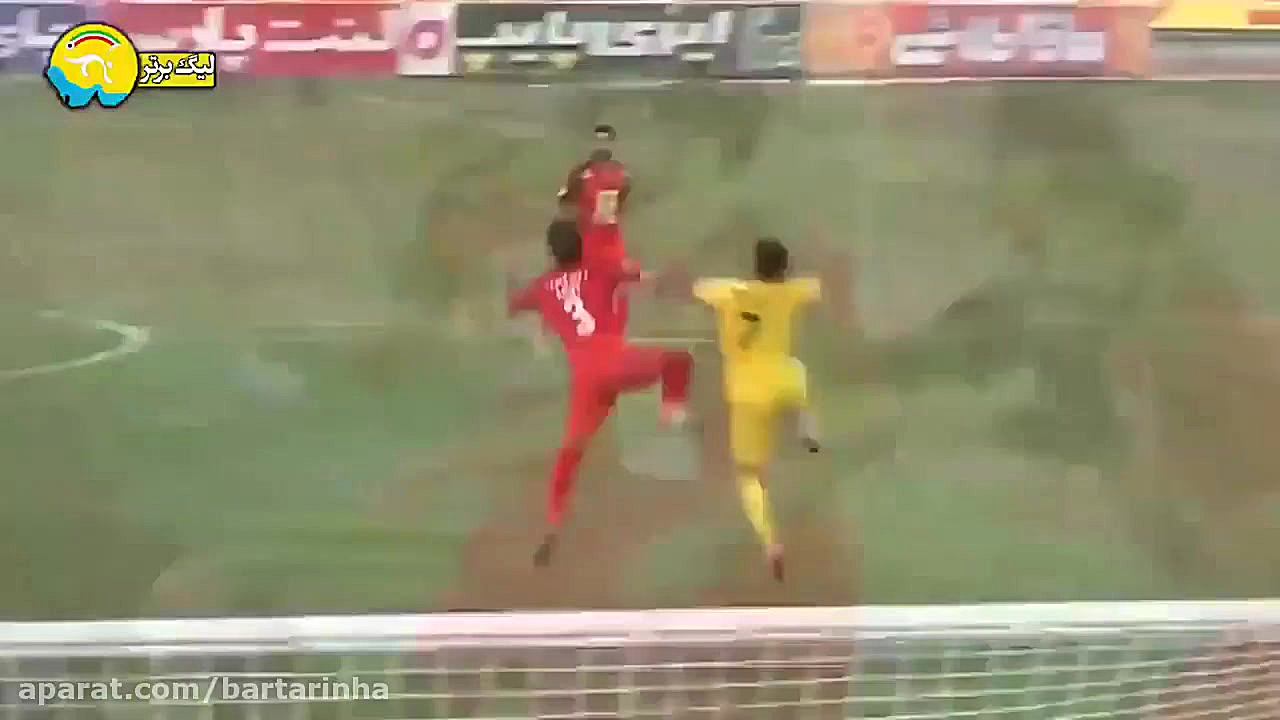 گل اول پرسپولیس مقابل پارس جم...