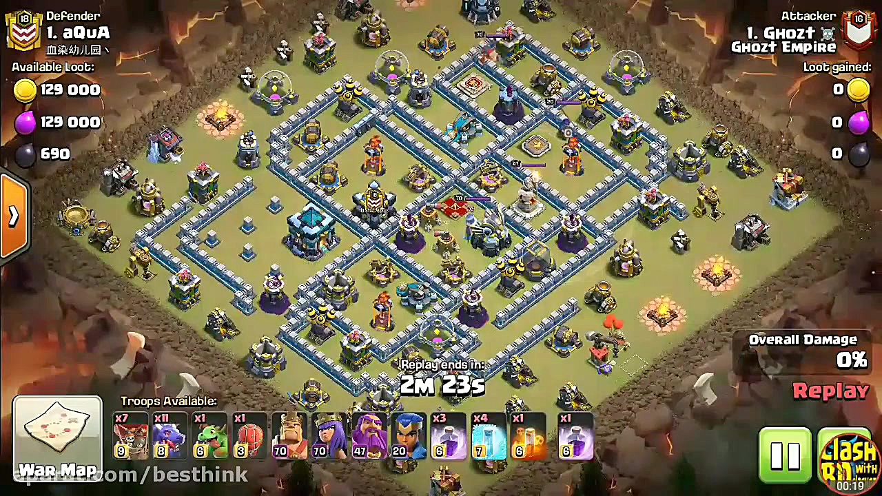 اتک وار کلش آف کلنز با فول درا...