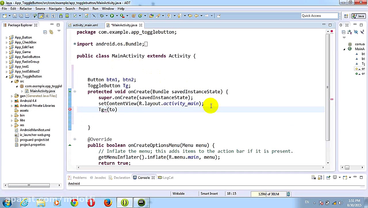آموزش برنامه نویسی اندروید tog...