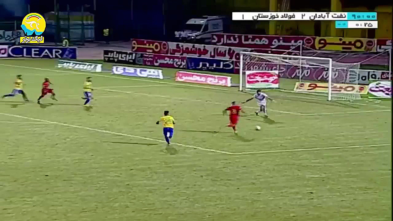 خلاصه بازی صنعت نفت 2  فولاد 2