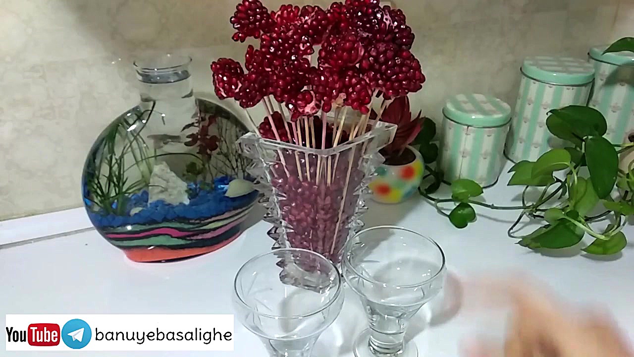 ایده های تزیین انار برای شب یل...