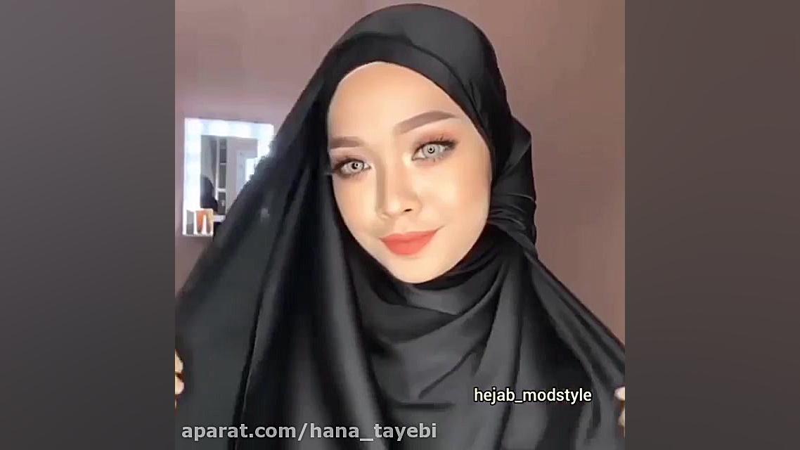 آموزش ایده جدید و شیک بستن شال...