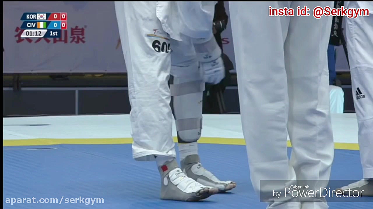 بازی Hwan NAMGOONG با Cheick s...