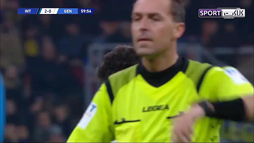 خلاصه بازی اینتر 4 0 جنوا