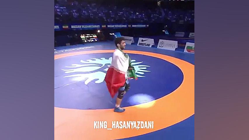 حسن یزدانی قهرمان جهان شد