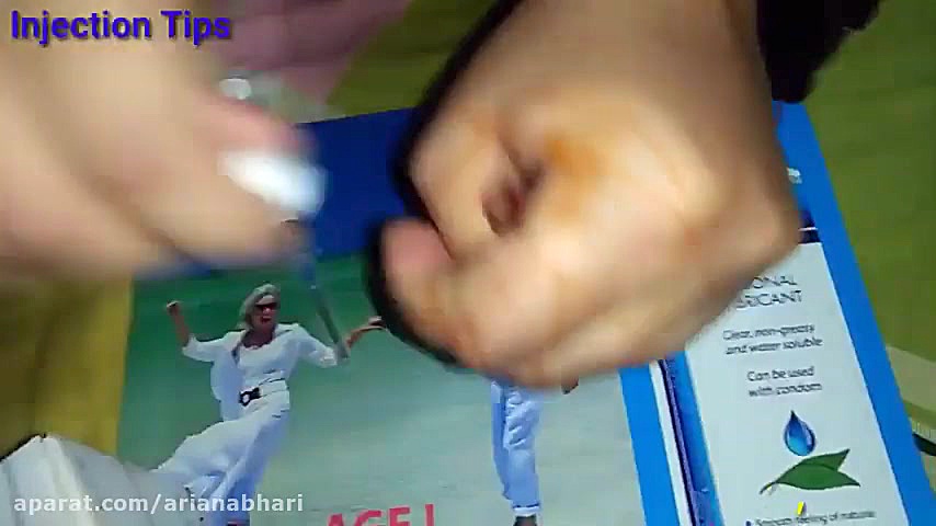 آموزش تزریق آمپول کلسیم گلوکون...