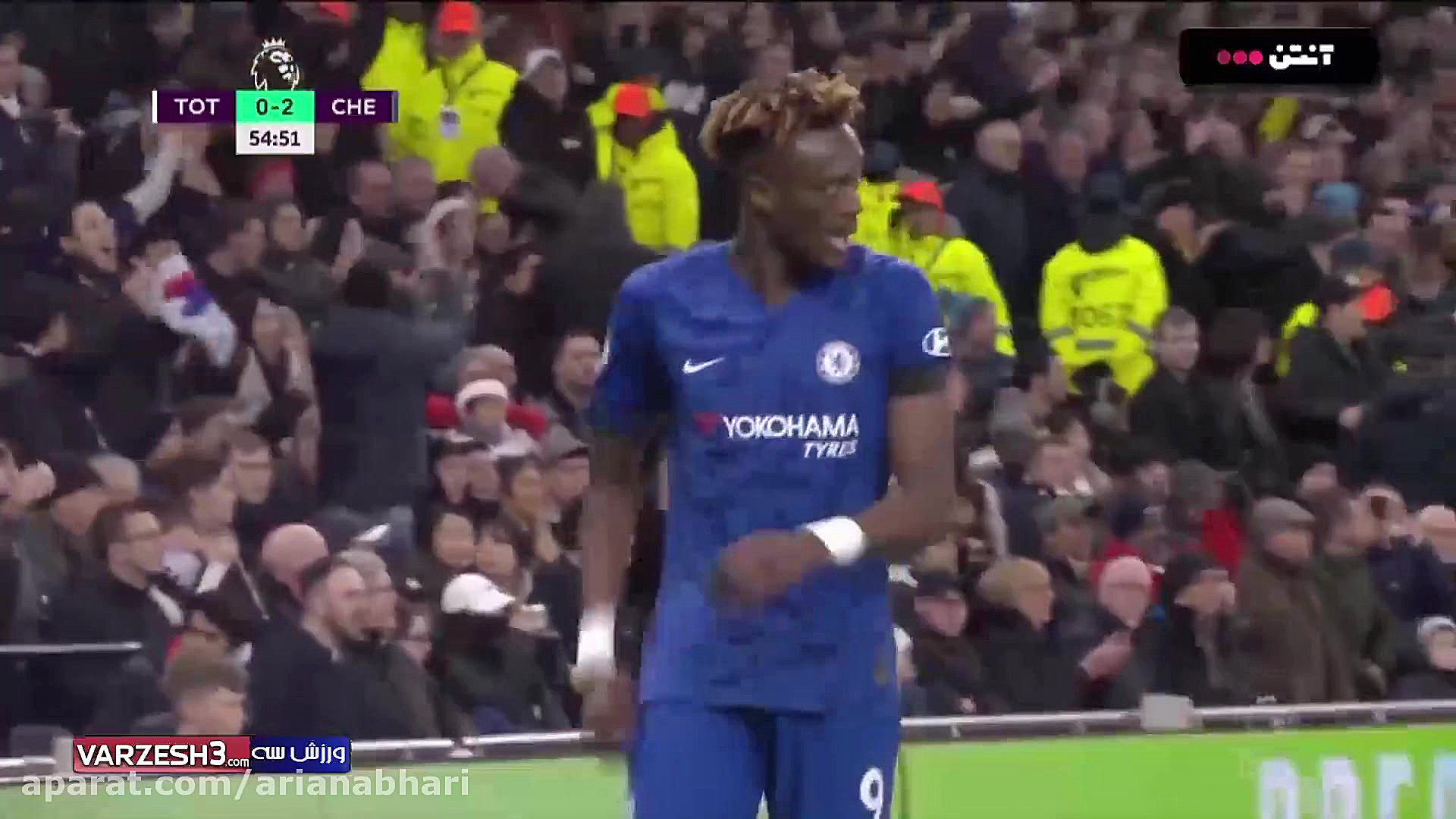 خلاصه بازی تاتنهام  چلسی