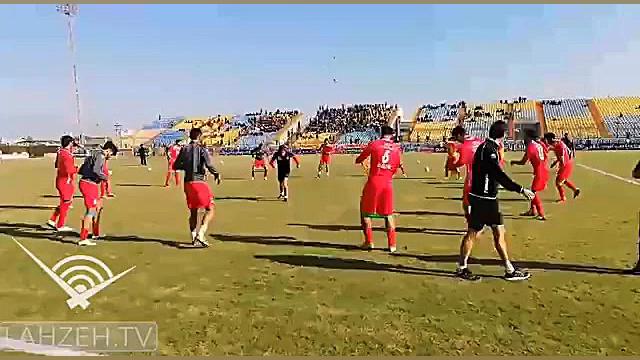 گرم کردن بازیکنان پرسپولیس پیش...
