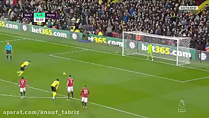 خلاصه بازی واتفورد 2 0 منچستری...