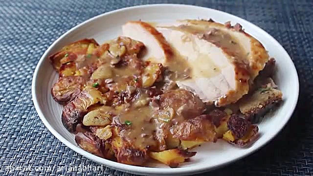 لذت آشپزی  کباب ترکی مرغ ( غذا...