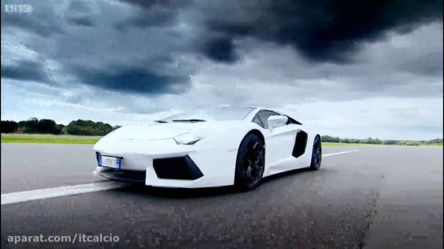 لامبورگینی آوانتادور در برنامه...