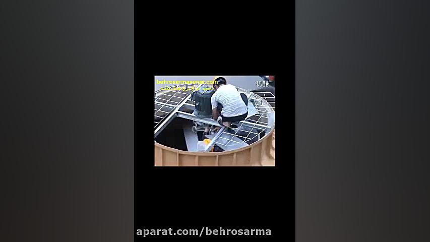 نصب برج خنک کننده (کولینگ تاور...