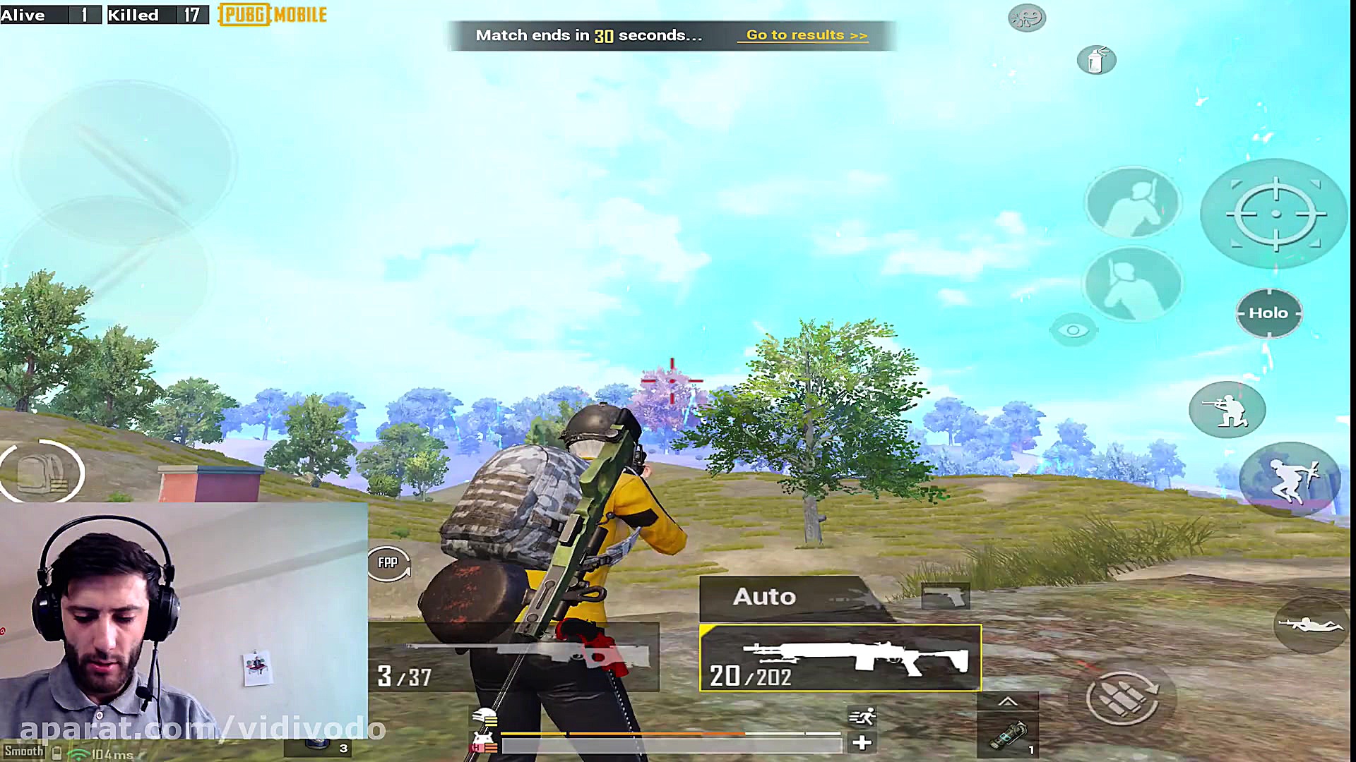 کم مونده بودا PUBG MOBILE