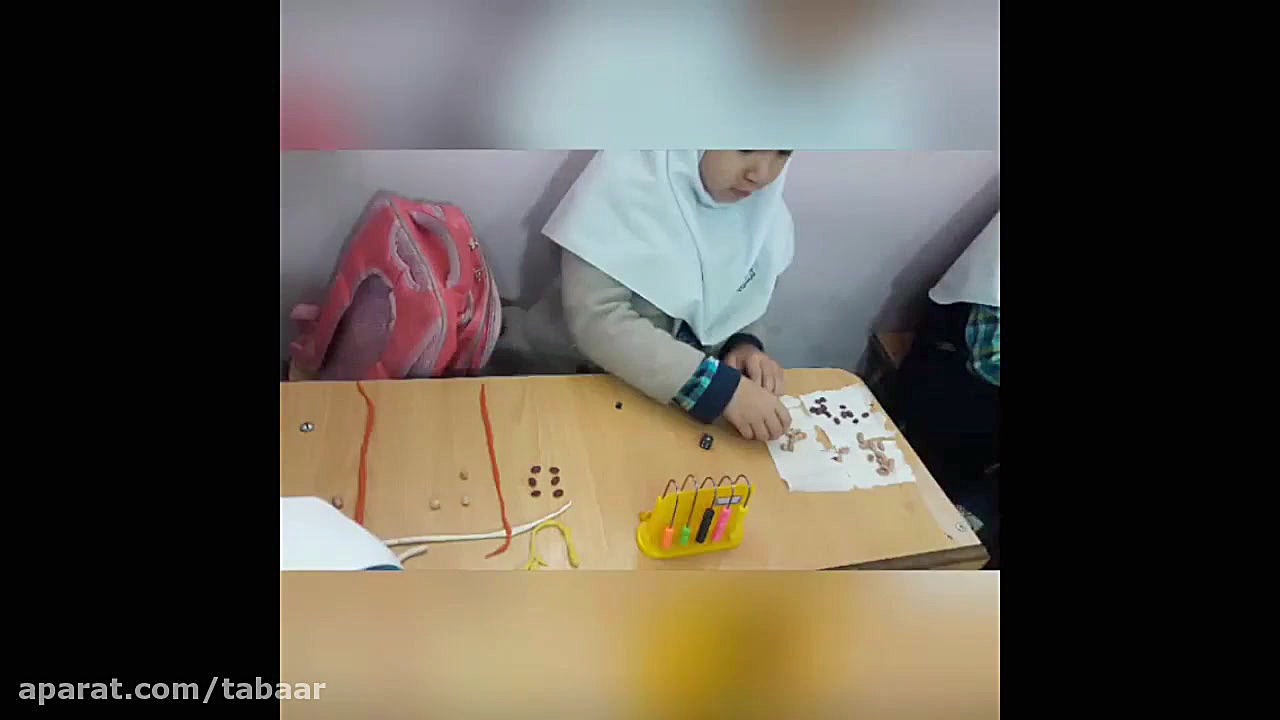 آموزش اعداد سه رقمی با وسایل ک...