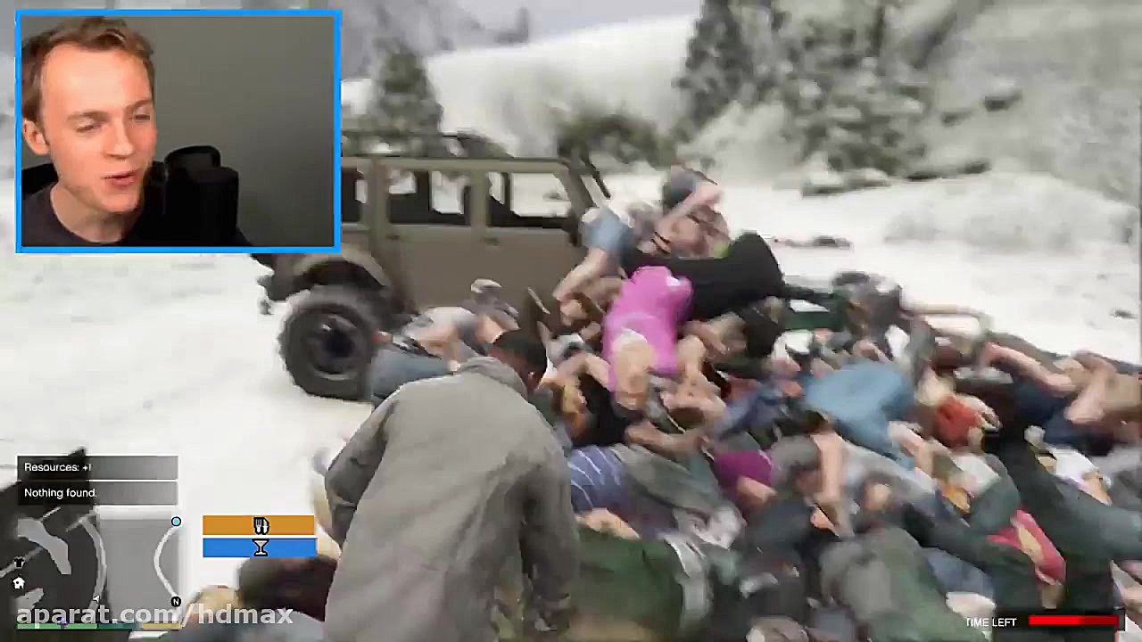 GTA 5  MEGA Zombie HOARDS! (FR...