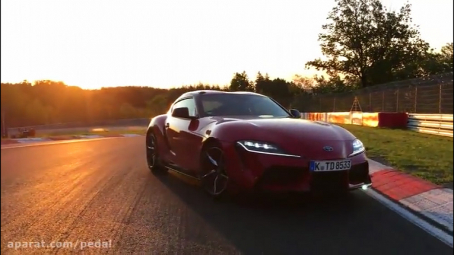 یک دور کامل با تویوتا سوپرا در...