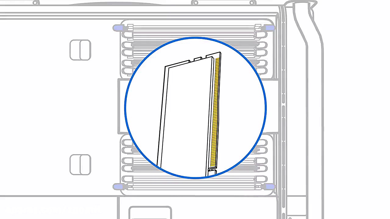 آموزش نصب ماژول رم روی مک پرو