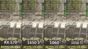 GTX 1650 SUPER vs RX 570 vs GT...