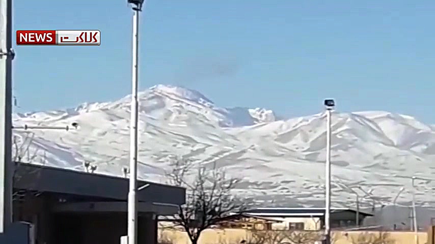 تصاویری از محل سقوط جنگنده در...