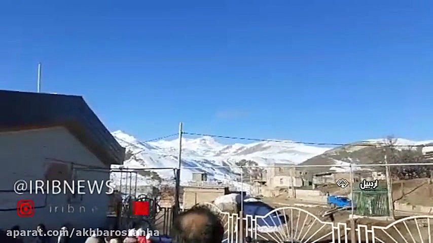 سقوط هواپیمای جنگی در اردبیل