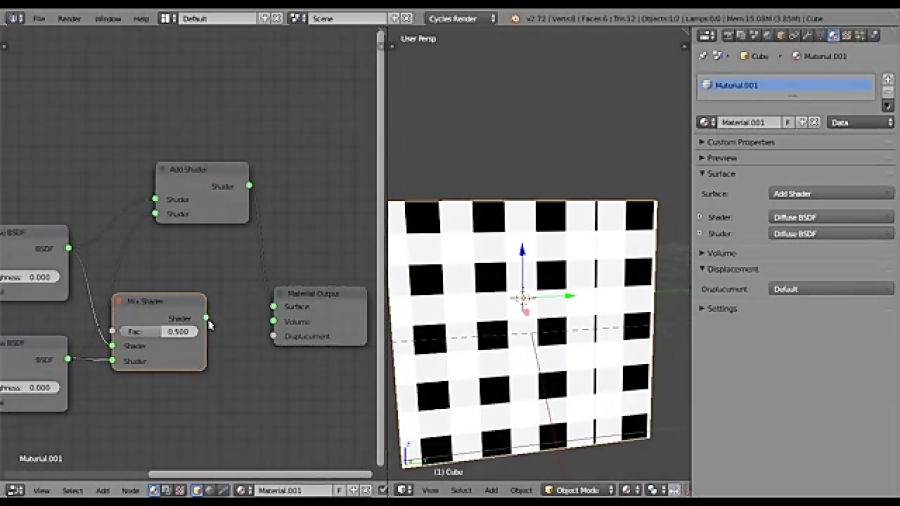 آموزش بلندر (فارسی) Material Nodes : BLENDER