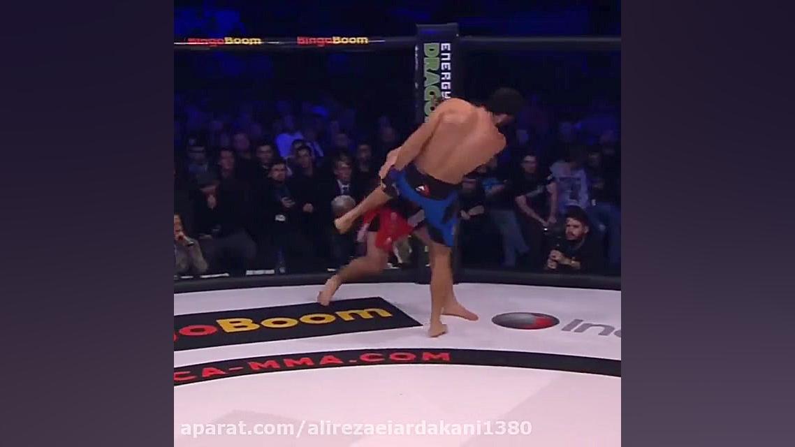 ناک اوت زیبا در ufc . Mma