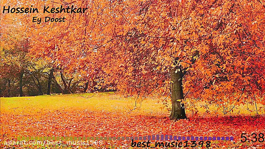 منم سرگشته حیرانت ای دوست  حسی...