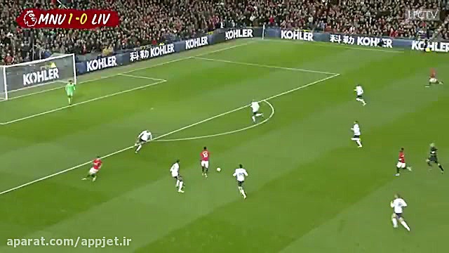 خلاصه بازی لیورپول 1 1 منچستر...