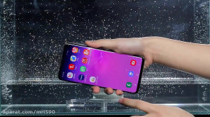 فیلم بررسی ضد آب بودن سامسونگ...