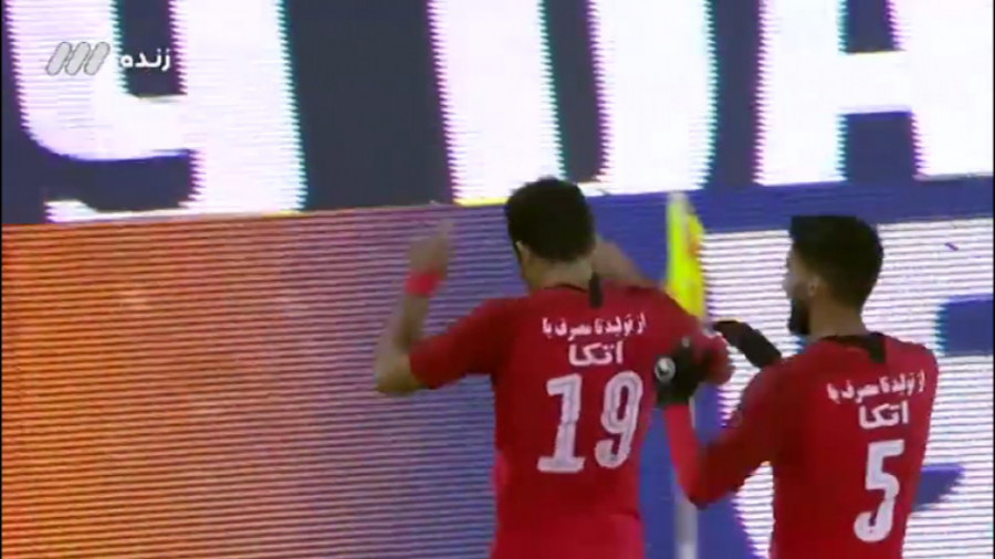 خلاصه بازی پرسپولیس 1 0 نساجی