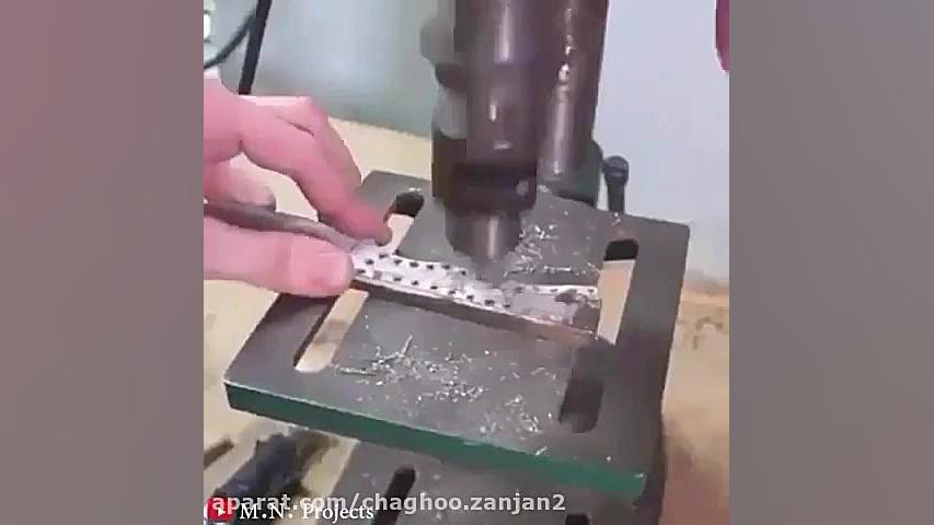 ساخت چاقو با فنر خودرو