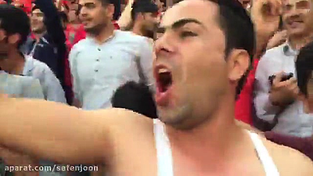 لحظاتی در جایگاه هواداران پرسپ...