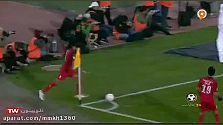 خلاصه بازی پرسپولیس و نساجی ما...