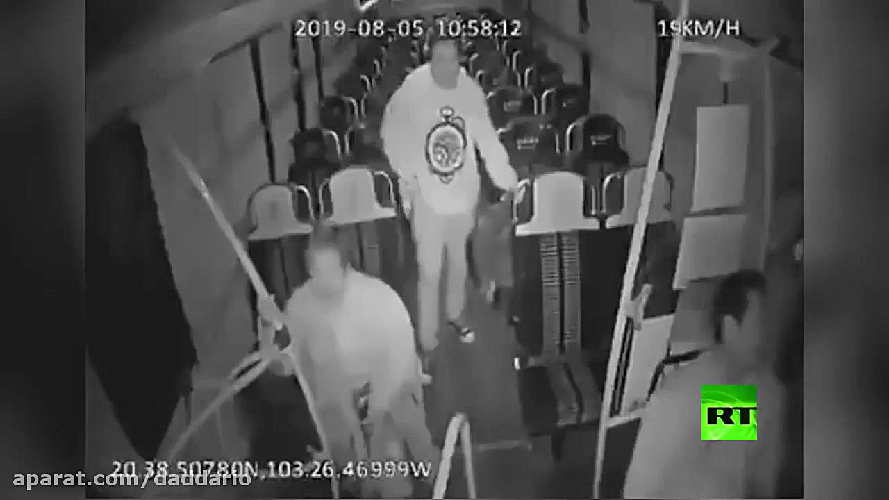 وحشت و ترس عجیب راننده اتوبوس...