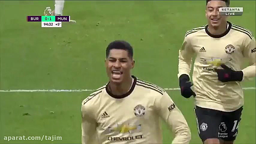 خلاصه بازی برنلی و منچستر یونا...