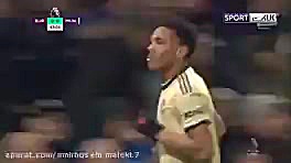 خلاصه بازی منچستر یونایتد 2  0...