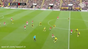 خلاصه بازی واتفورد 2 0 منچستر...