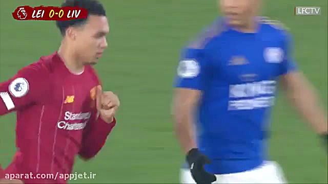 خلاصه بازی لیورپول 4 0 لسترسیت...