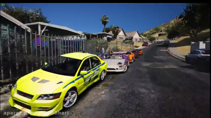 مجموعه ماشین های سریع و خشن در...